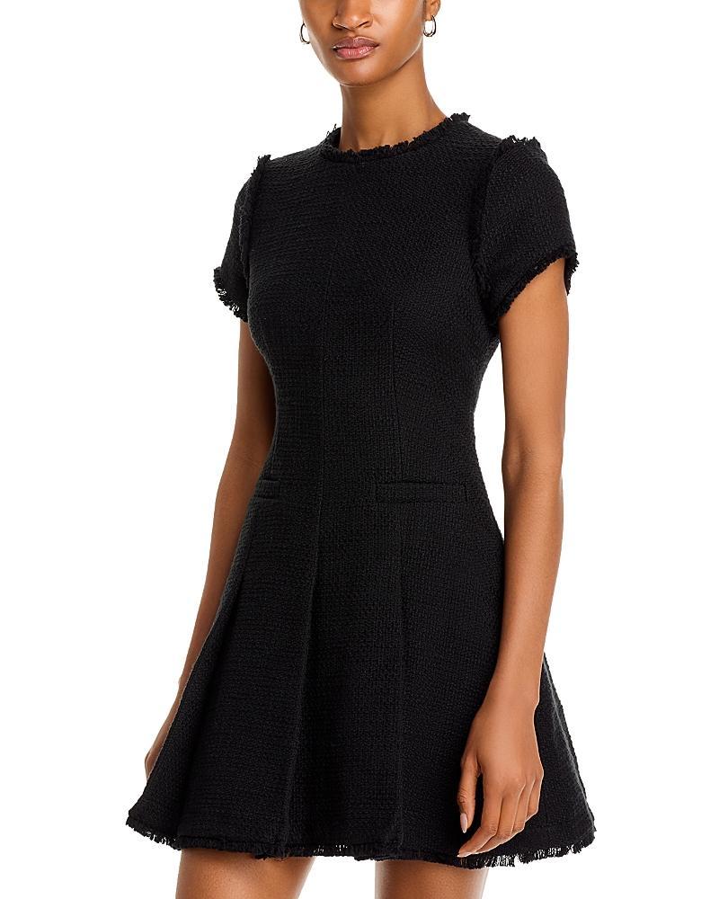 Cinq a Sept Nova Fringe Trim Mini Dress Product Image