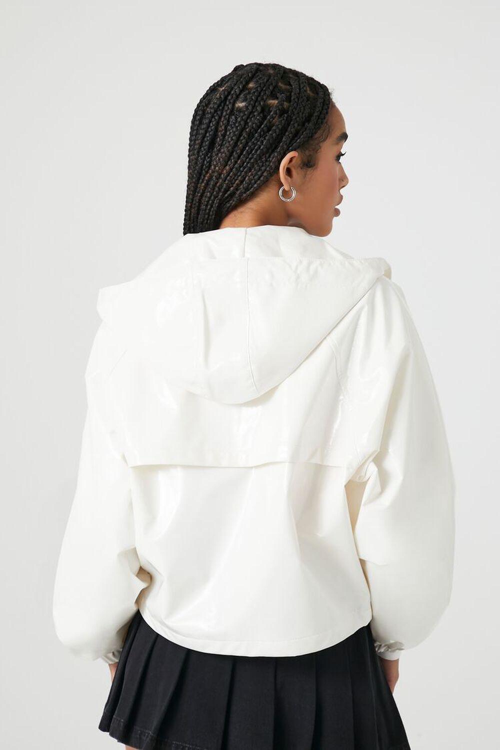 Hooded Snap-Button Jacket | Forever 21 Product Image