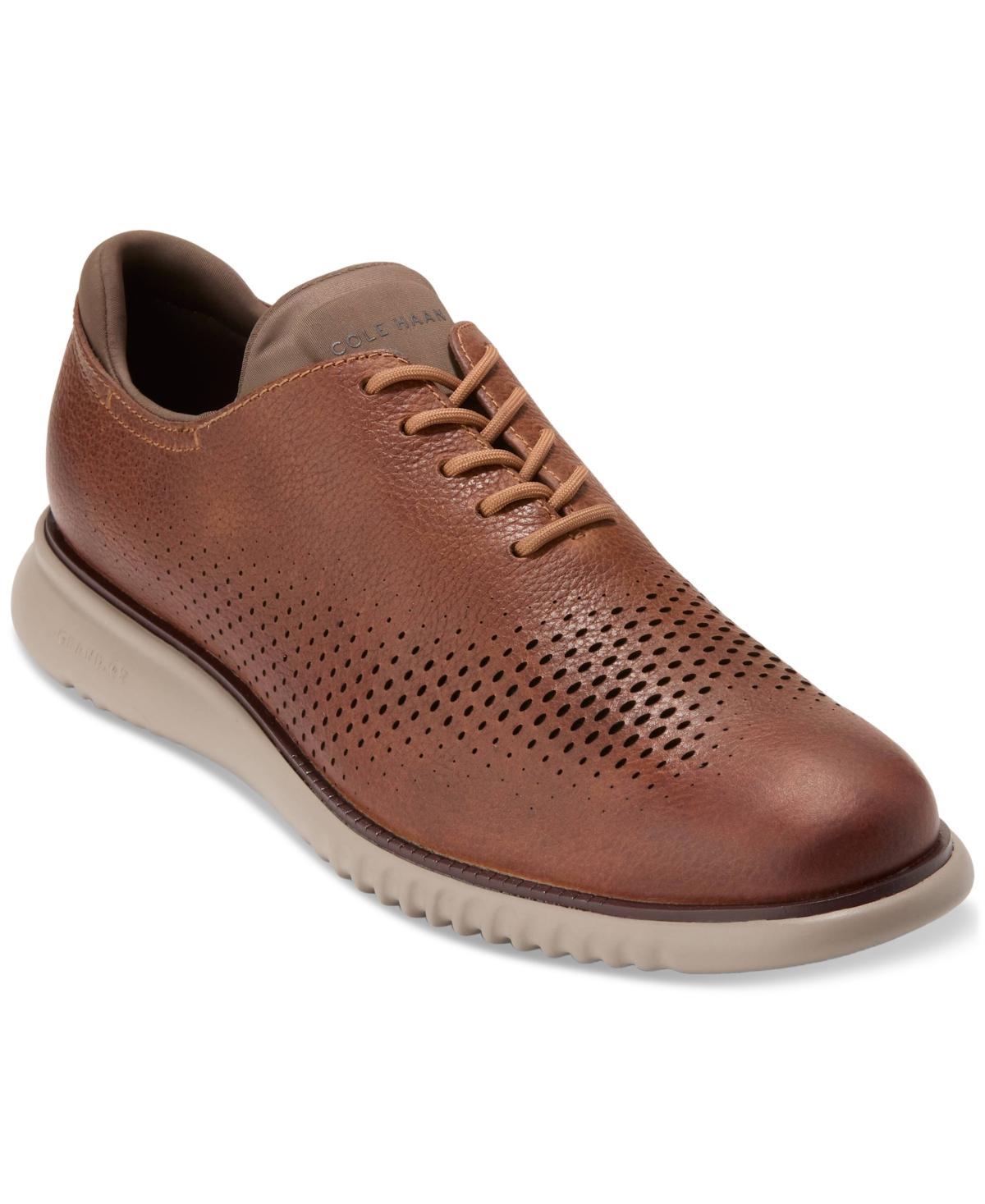 Cole Haan Mens 2.Zerogrand Laser Wing Oxford Shoes - Pecan, Truffle Product Image