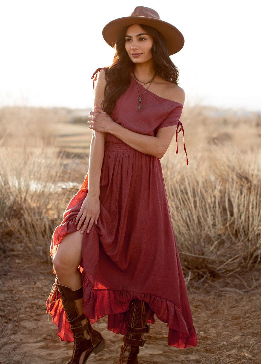 Gia Dress in Mesa Rose Female Product Image