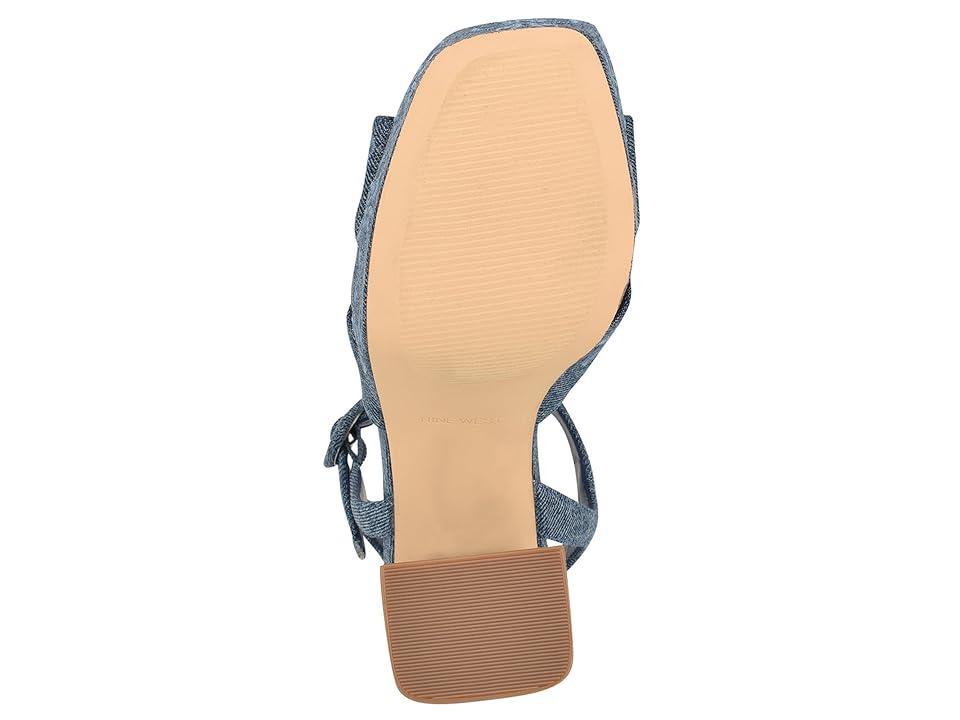 Nine West Vallen Denim) Women's Sandals Product Image