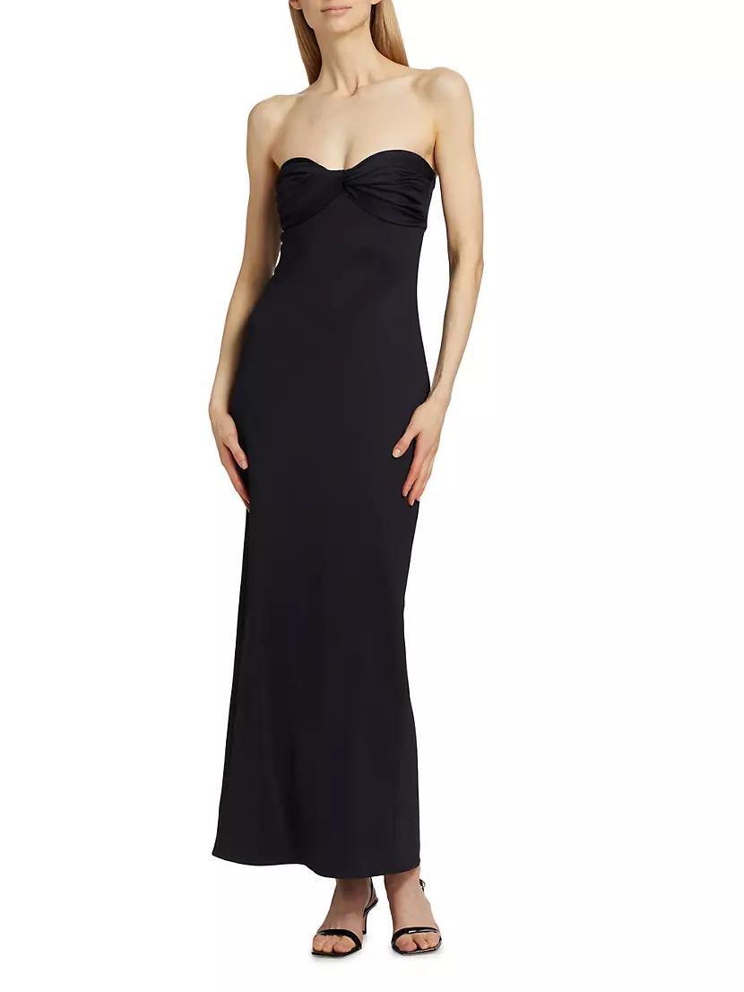 Twisted Strapless Gown Product Image