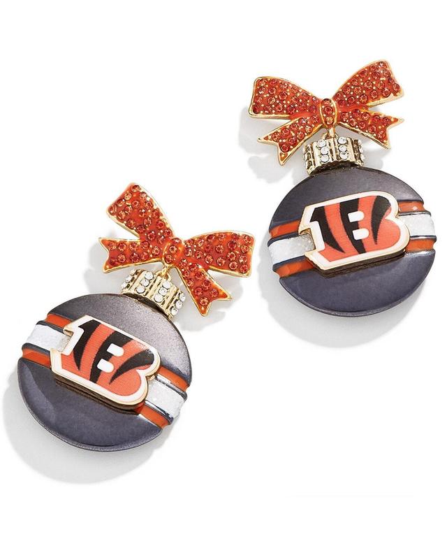 Womens Baublebar Cincinnati Bengals Ornament Earrings Product Image