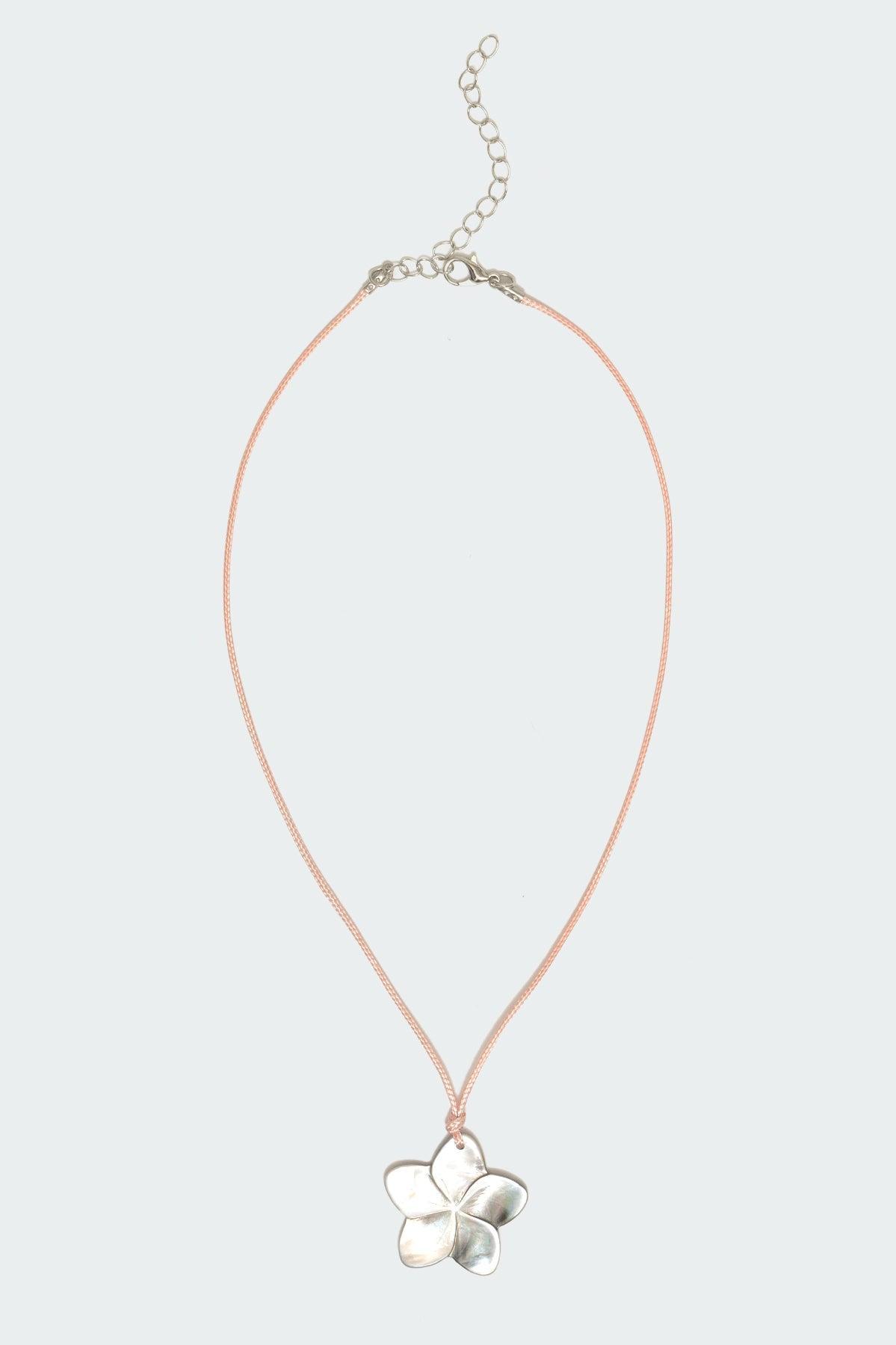 Lotus Cord Necklace Product Image