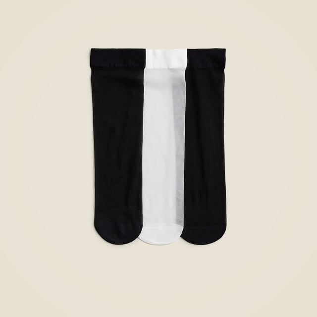 Sheer bootie socks three-pack Product Image