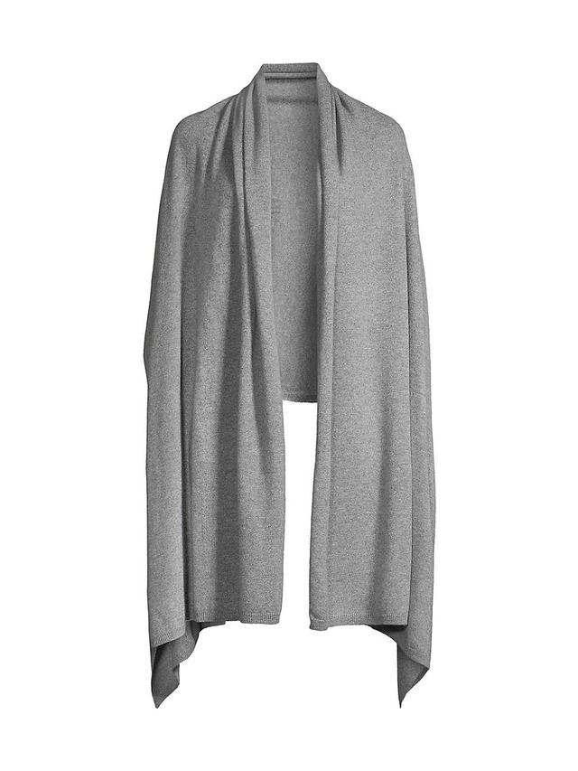 Womens Cashmere Knit Wrap Product Image