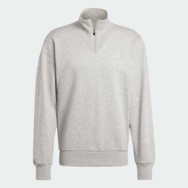 ALL SZN Fleece Quarter-Zip Crew Sweatshirt Product Image