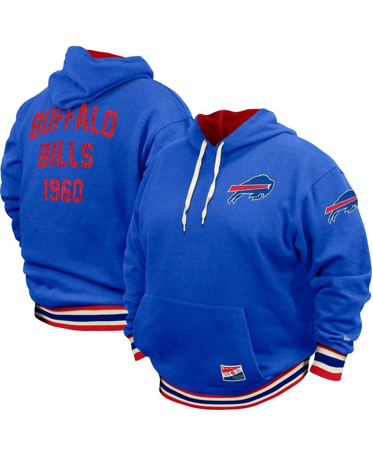 Mens New Era Royal Buffalo Bills Big and Tall Nfl Pullover Hoodie Product Image