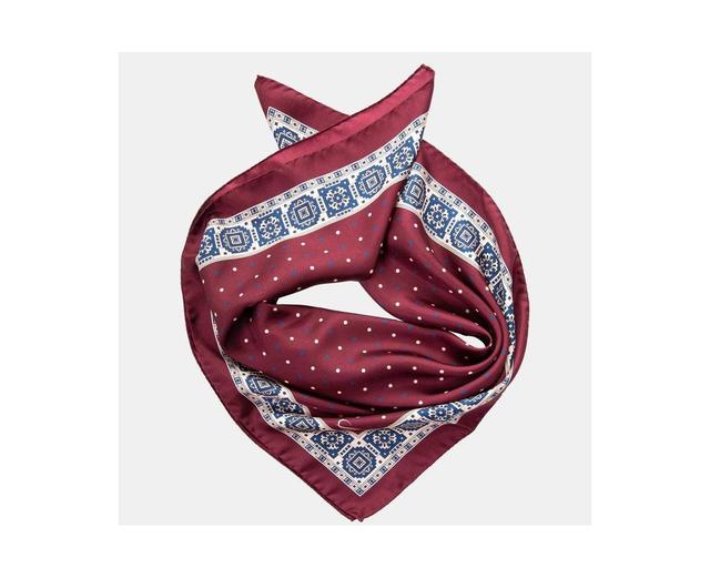 Elizabetta Mens Bergamo - Hand Rolled Silk Neckerchief Product Image