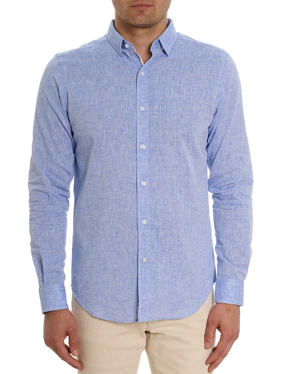 Mens Palmer Woven Button-Up Shirt Product Image