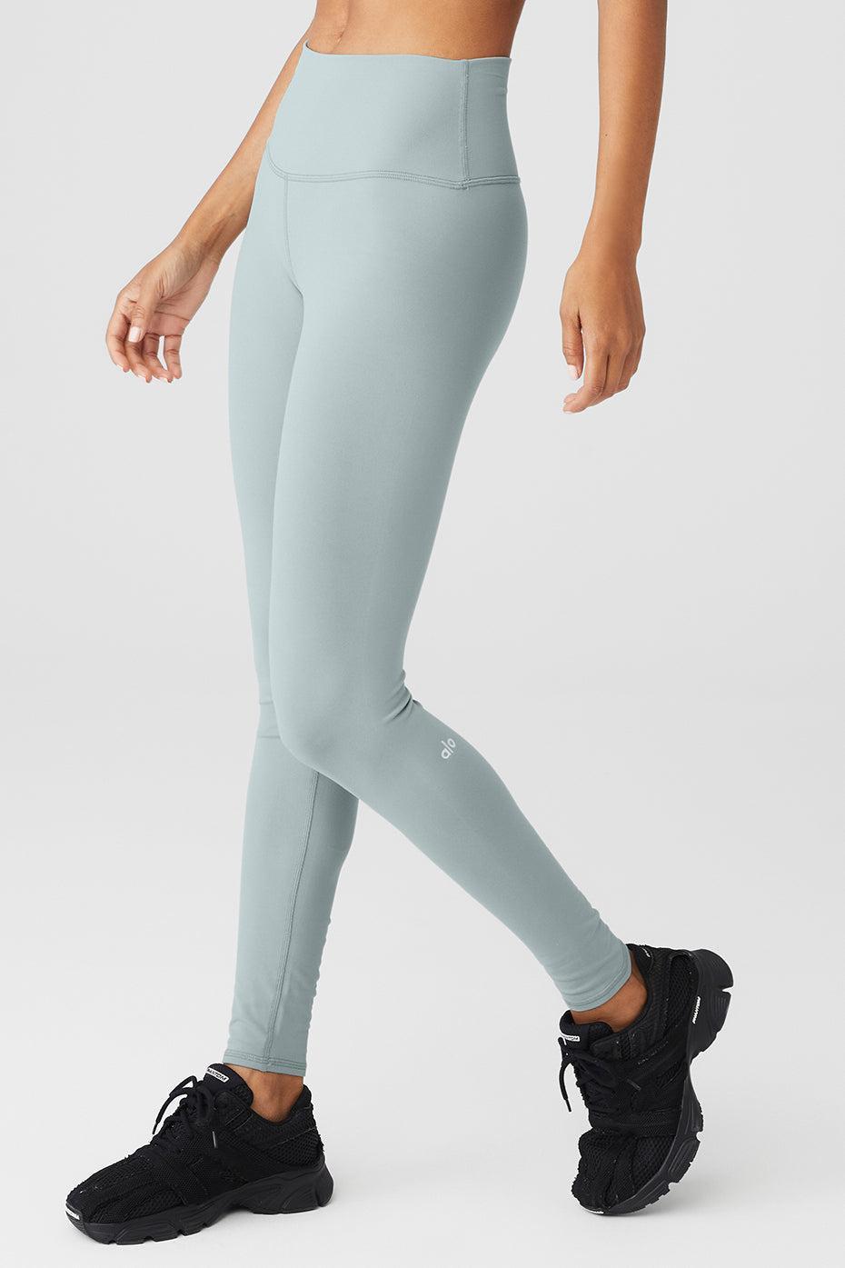 High-Waist Airbrush Legging - Cosmic Grey Product Image