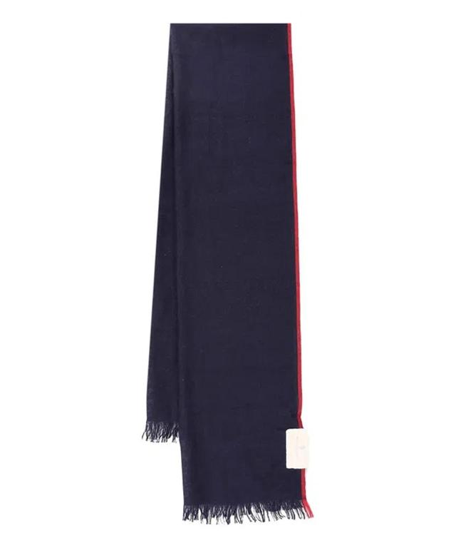 Cashmere Scarf In Blue Product Image