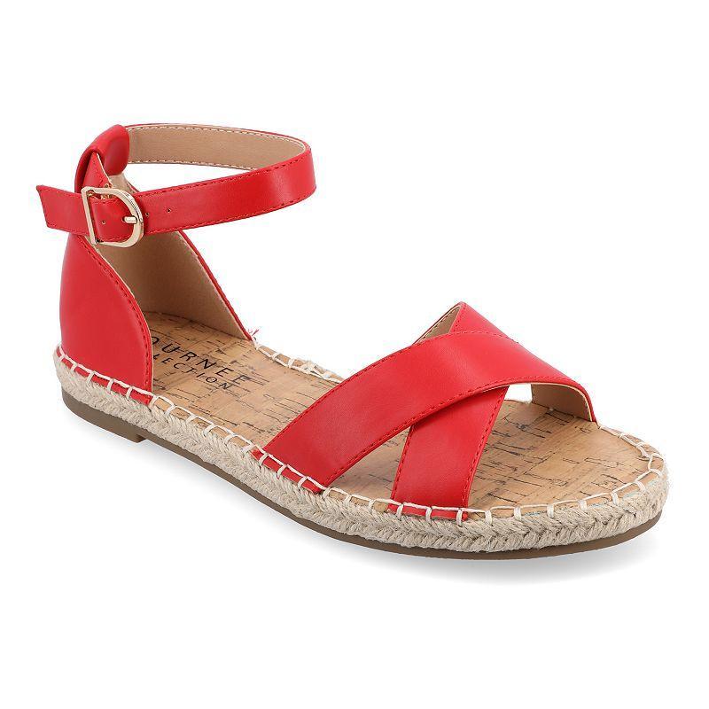 Journee Collection Lyddia Womens Sandals Red Product Image