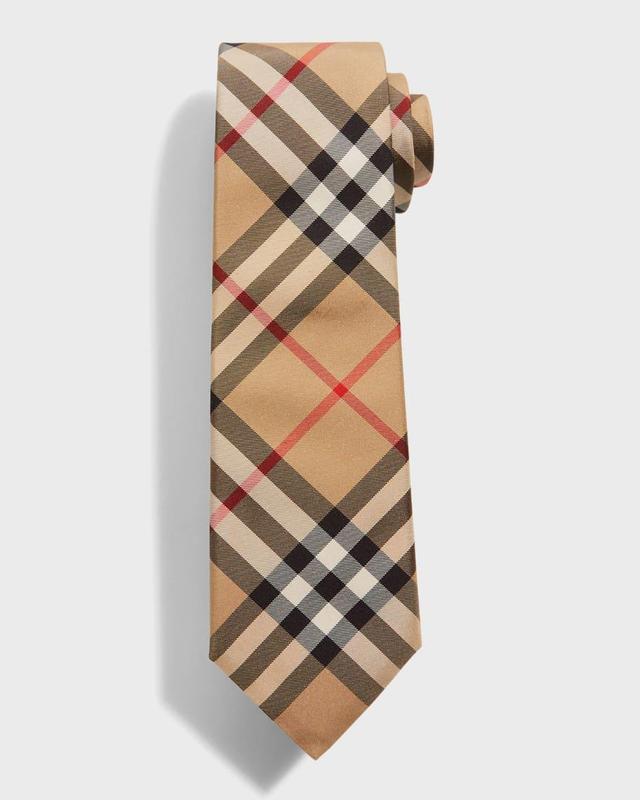 Burberry Check Tie Cream.. Product Image