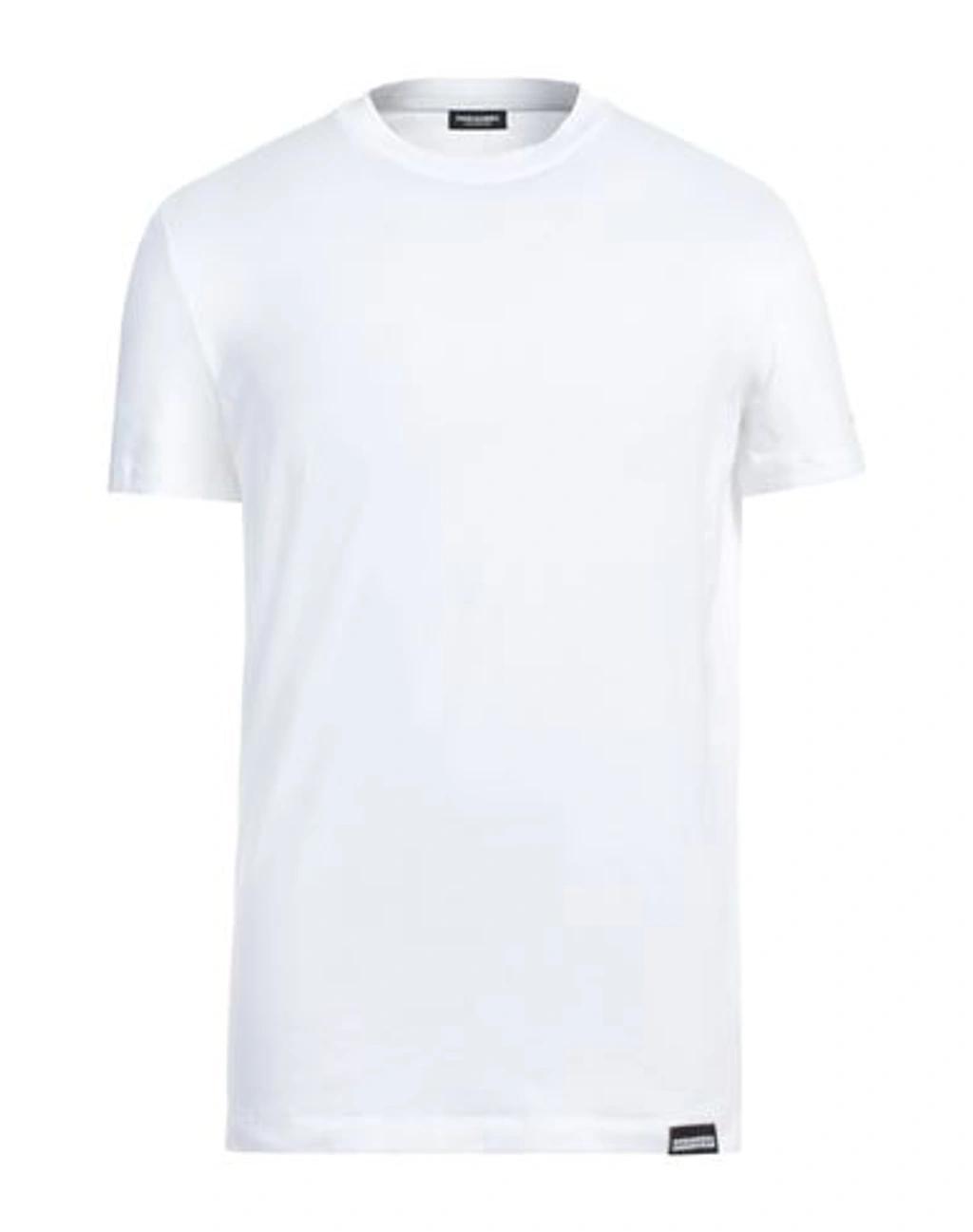 DSQUARED2 Man Undershirt White Size Xs Cotton, Elastane Product Image