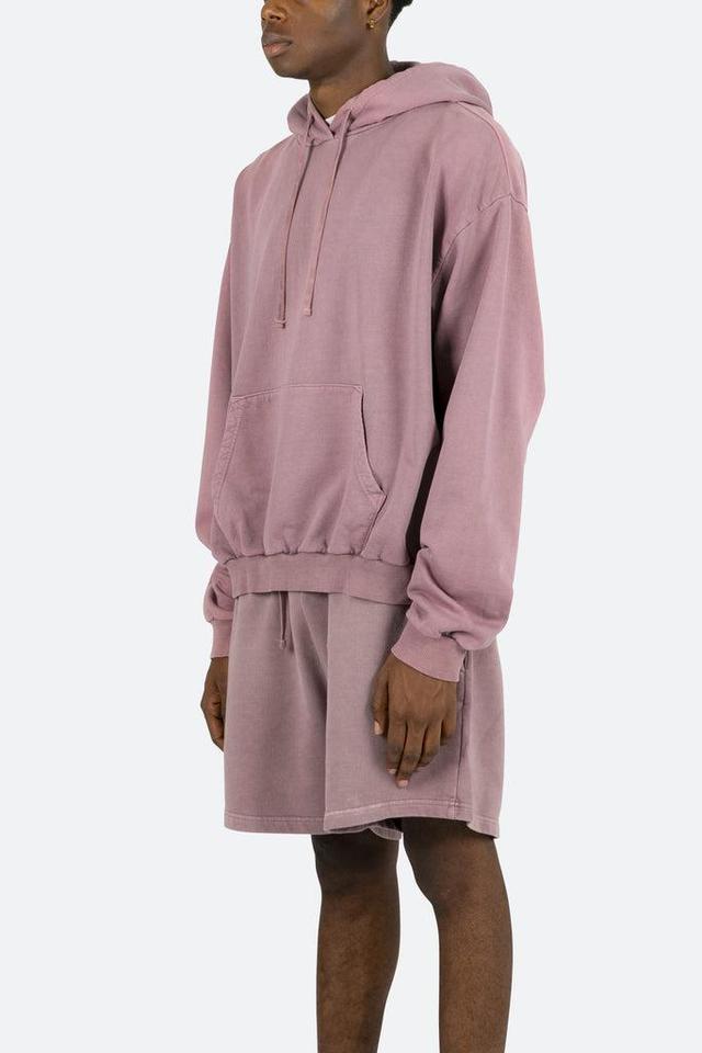 Vintage Cropped Hoodie - Purple Product Image