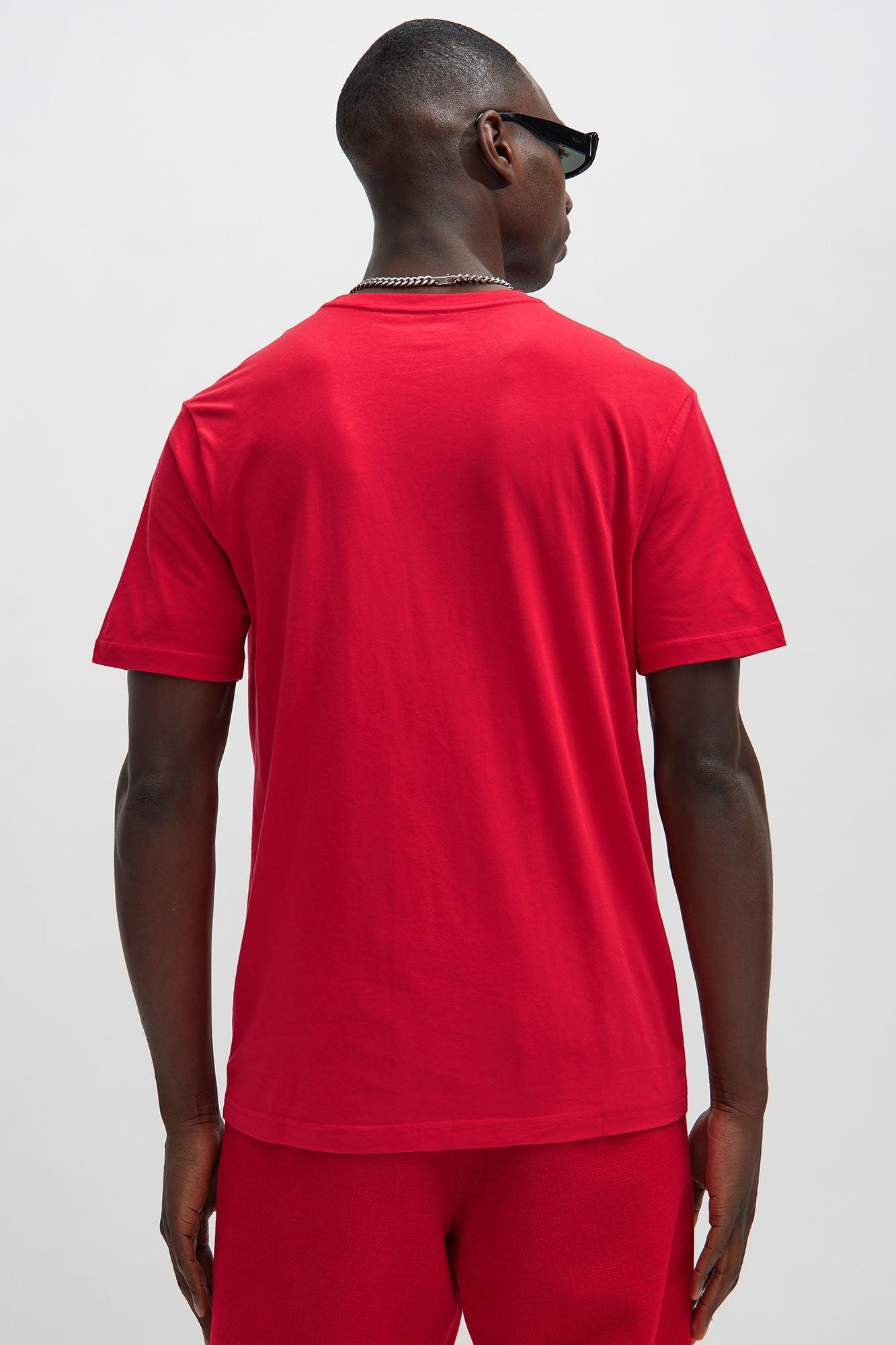 Essential Crew Tee - Red Product Image