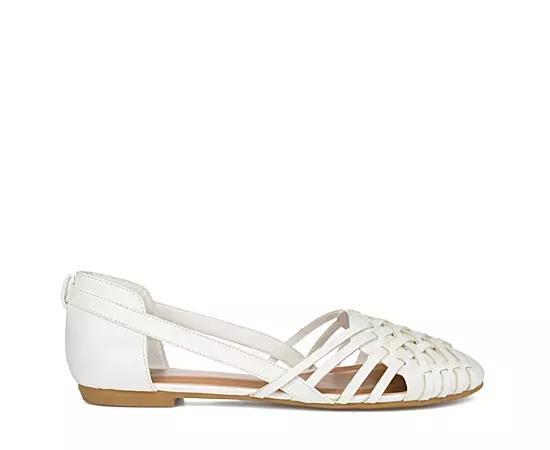 Journee Collection Womens Ekko Flat Product Image