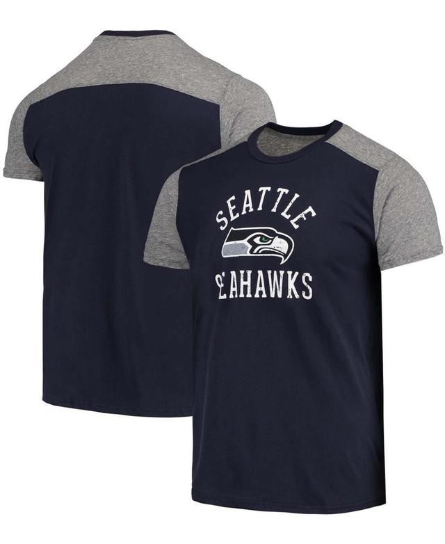 Mens College Navy Seattle Seahawks Field Goal Slub T-shirt - Navy Product Image