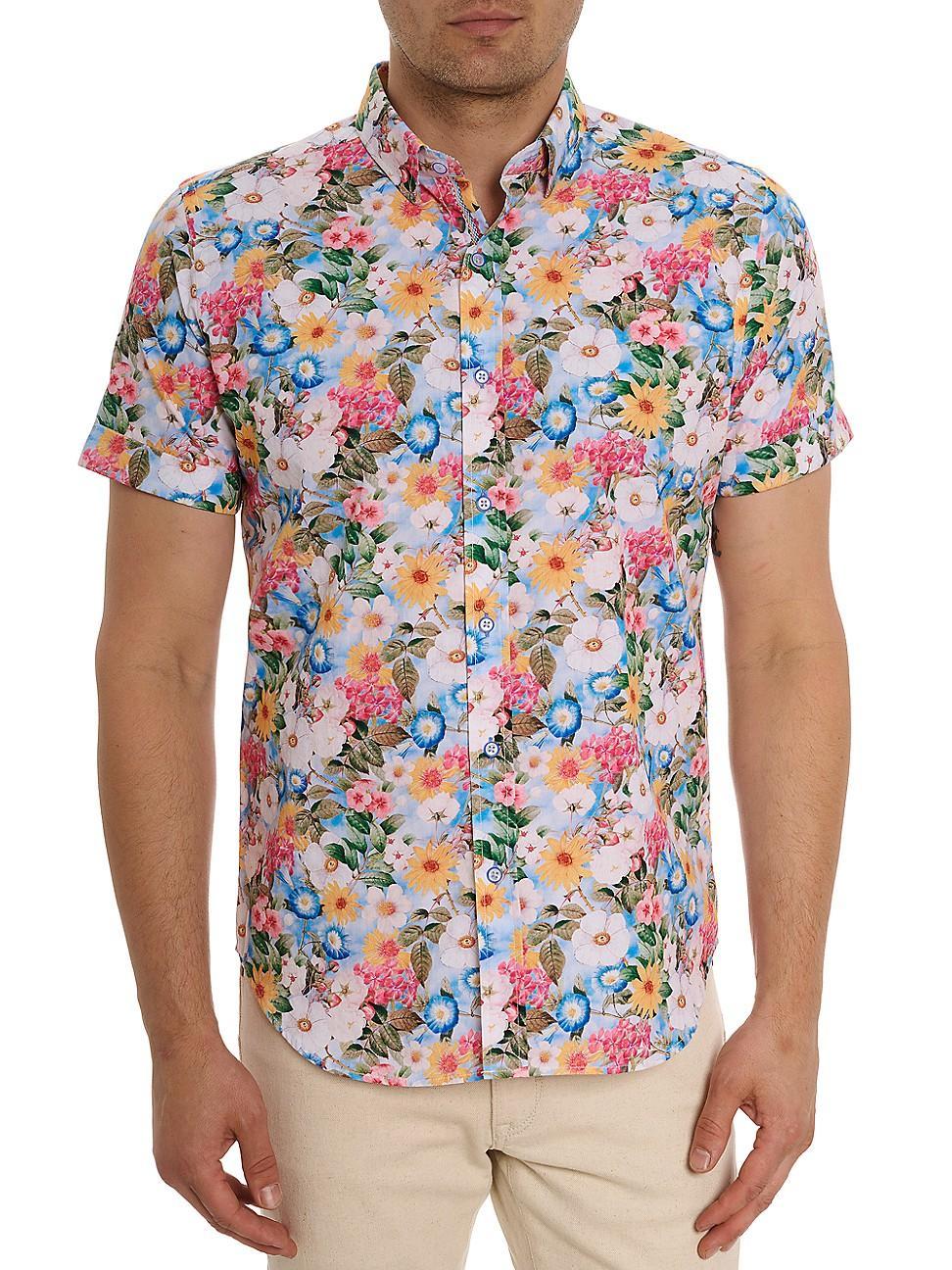 Mens Taton Cotton Short-Sleeve Shirt Product Image