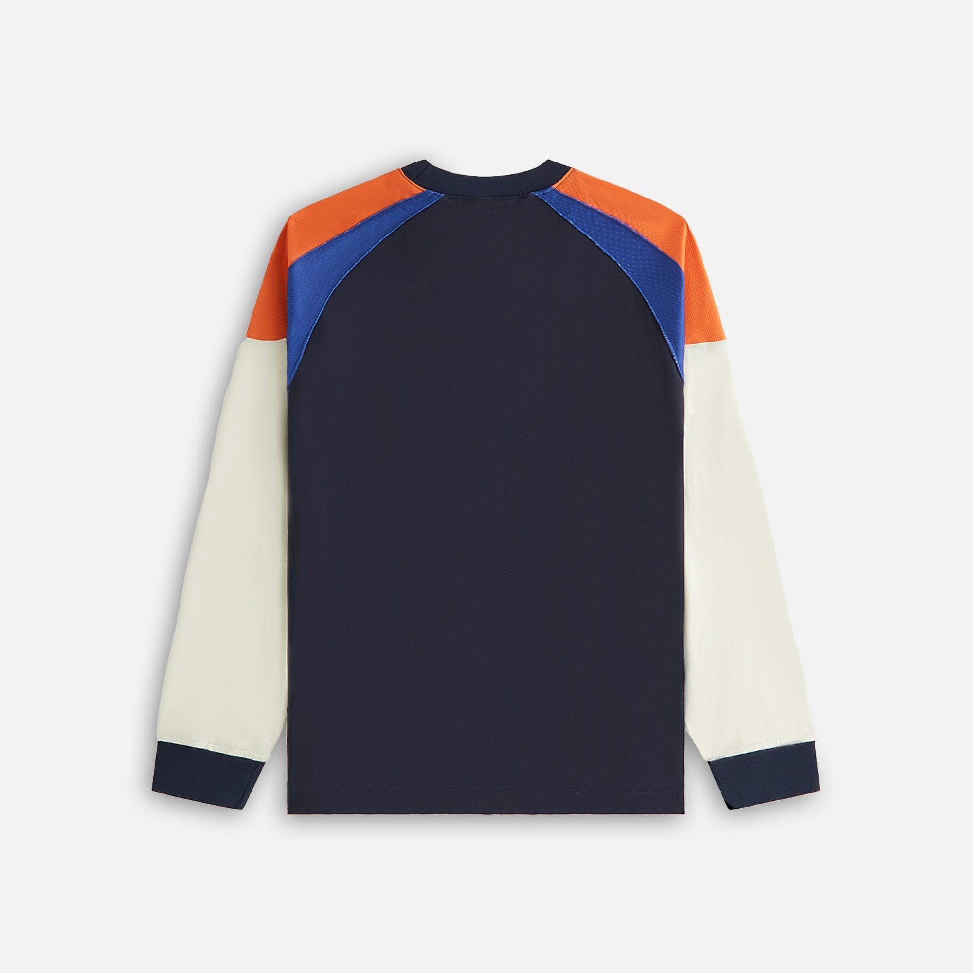 Kith Women for the New York Knicks Ridley Tech Long Sleeve - Nocturnal Female Product Image