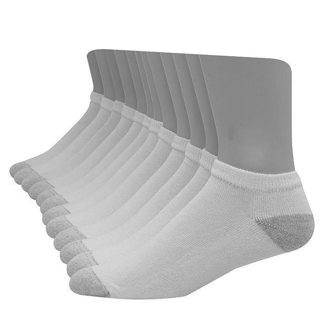 Mens Hanes Ultimate 12-pack + 1 Bonus Soft & Durable Ankle Socks Product Image