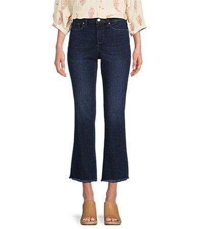 NYDJ Barbara Fray Hem Ankle Bootcut Jeans Product Image