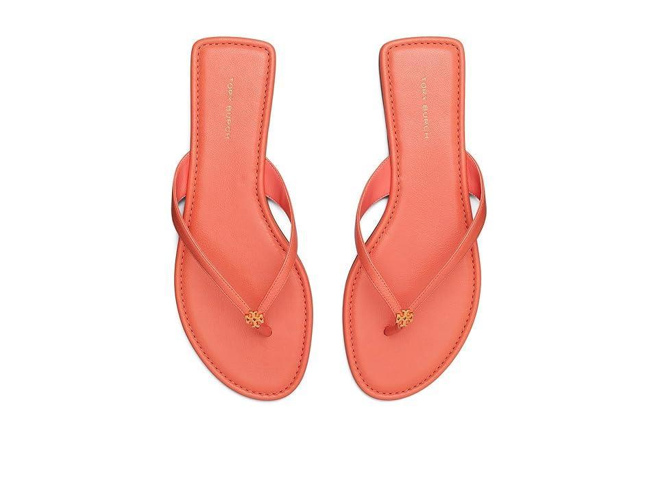 Tory Burch Classic Flip Flop (Coral Crush) Women's Sandals Product Image