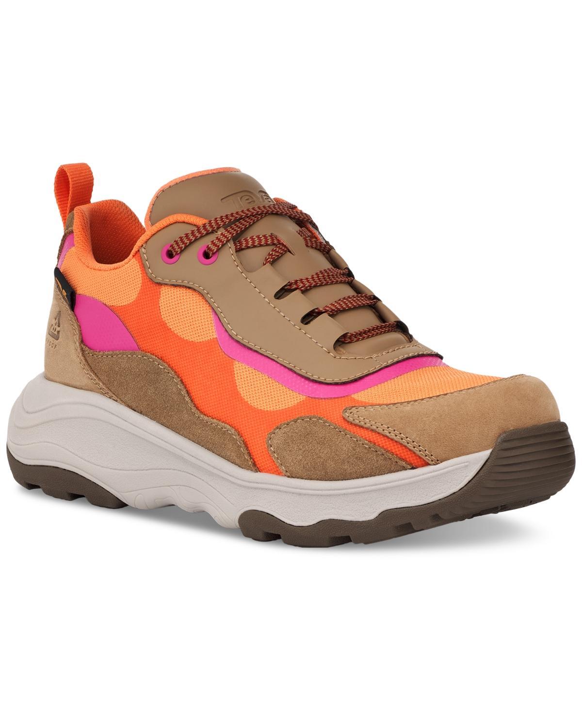 Teva Womens Geotrecca Low Rp Sneakers - Honey Brown/ Product Image