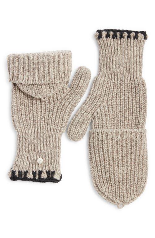 Womens Ingrid Wool-Blend Flip-Top Mittens Product Image