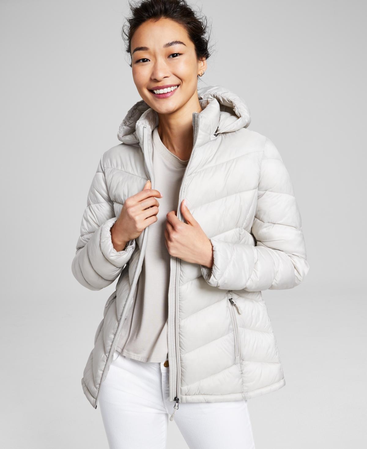 Charter Club Womens Packable Hooded Puffer Coat, Created for Macys Product Image