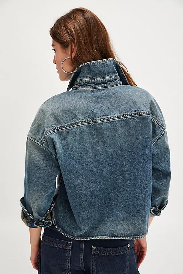 Closed Boxy Cropped Jacket Product Image