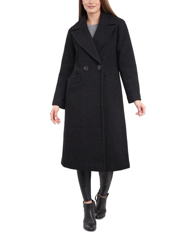 BCBGeneration Womens Double-Breasted Boucle Coat Product Image