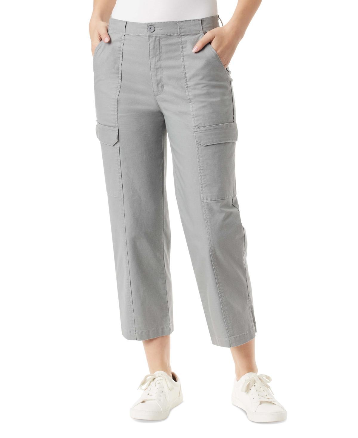 Bass Outdoor Womens Split-Hem Cropped Cargo Pants Product Image