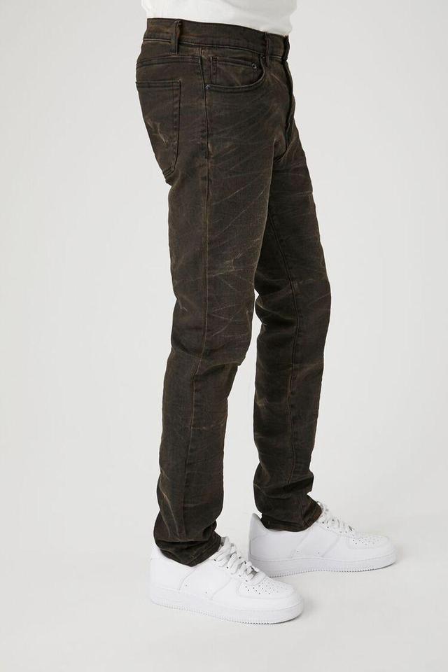 Distressed Slim-Fit Jeans | Forever 21 Product Image