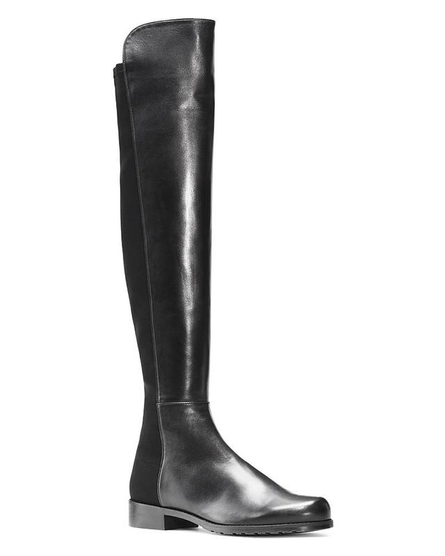 Womens 5050 Over-The-Knee Stretch-Leather Boots Product Image