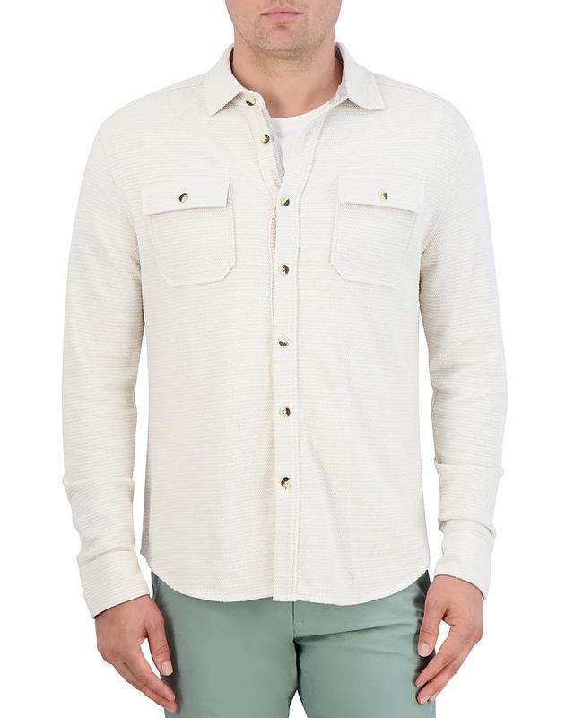 Robert Graham Brunner Knit Button-Up Shirt Product Image