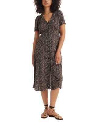 Women's Sarina Short-Sleeve Midi Dress Product Image