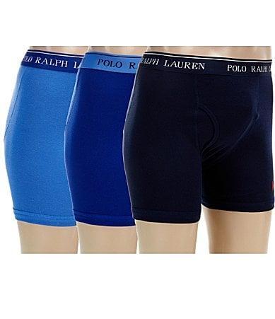 Classic Fit Cotton Wicking Boxer Brief 3-Pack Product Image