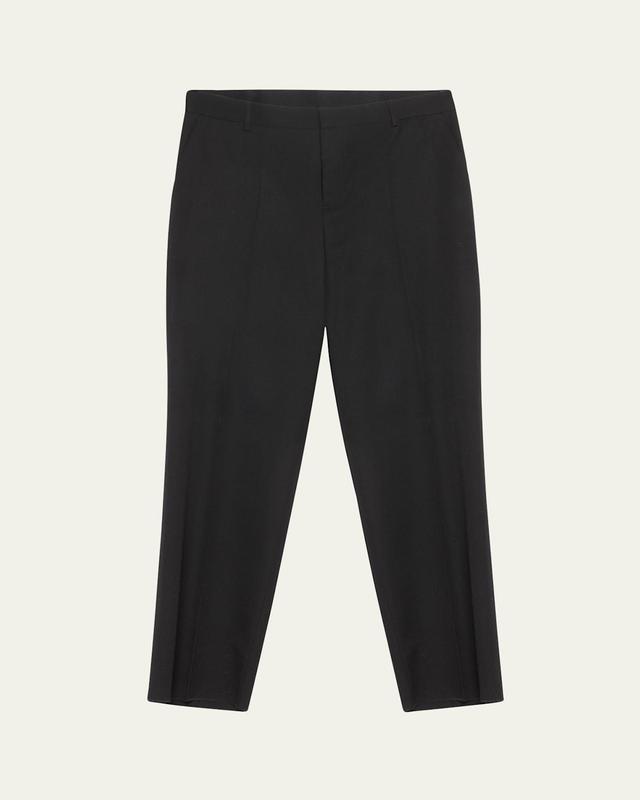 Mens Wool Crease-Front Pants Product Image