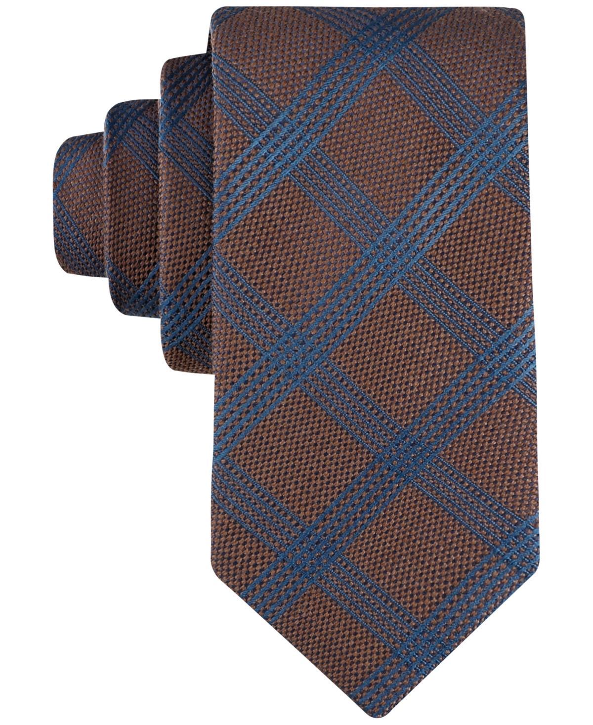 Tommy Hilfiger Mens Emerson Textured Plaid Tie Product Image