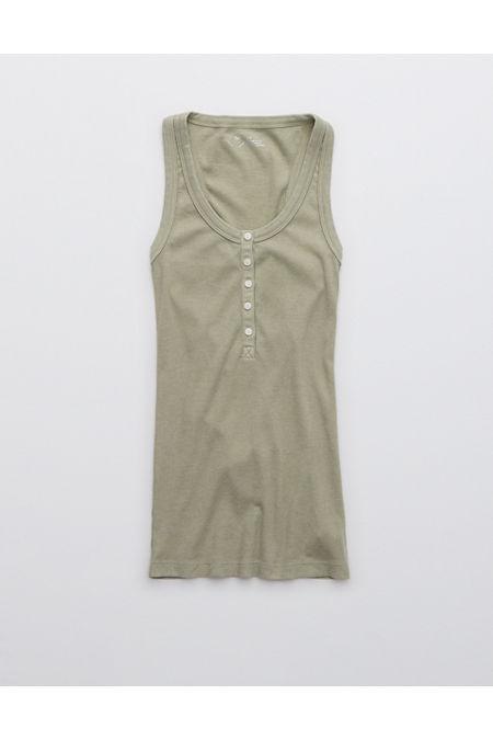 Aerie Henley No BS Tank Top Women's Product Image