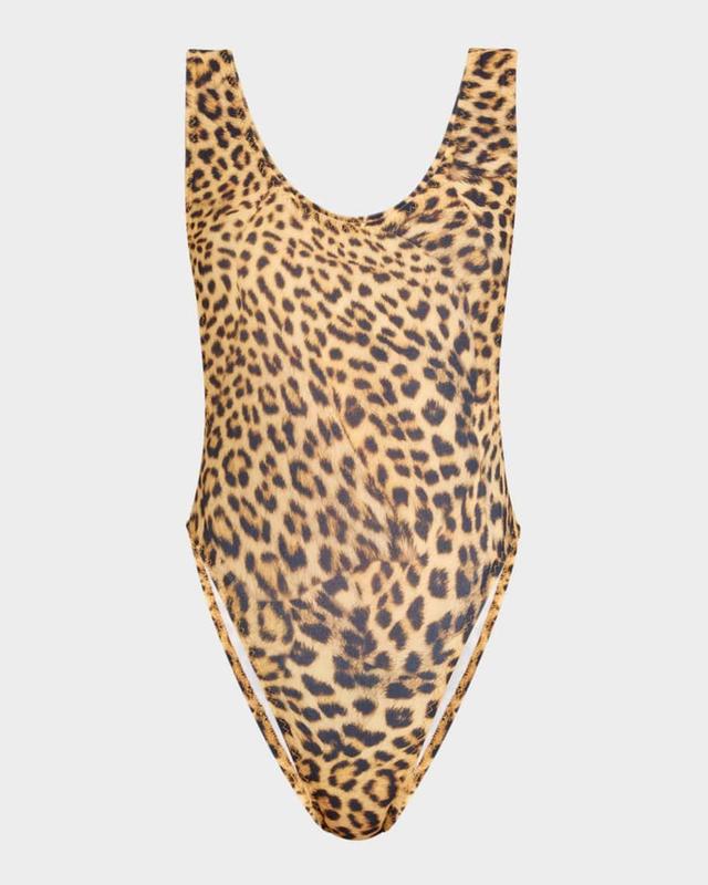 Cheetah Patch Marissa One-Piece Swimsuit Product Image