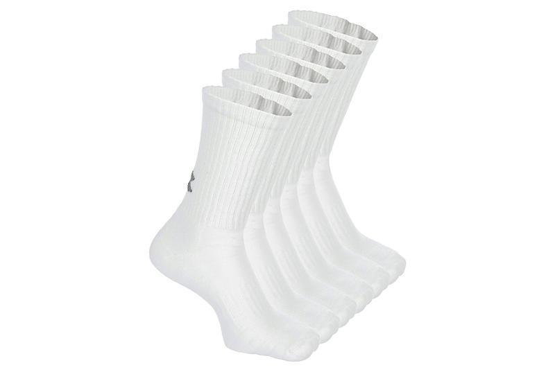 Under Armour Men's Training Cotton Crew Socks 6 Pairs Product Image