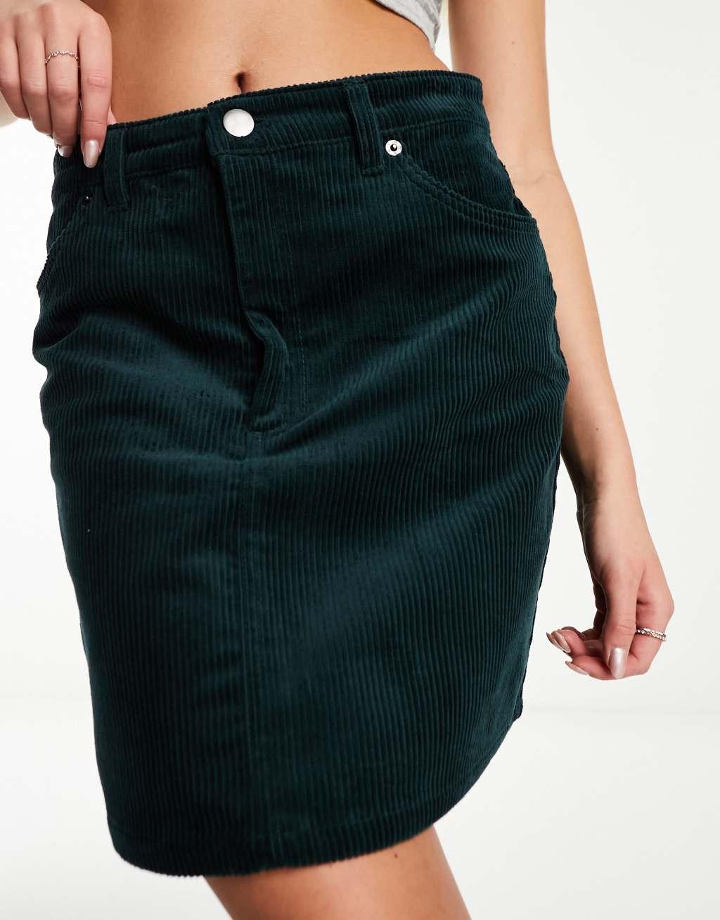 Monki cord mini skirt Product Image