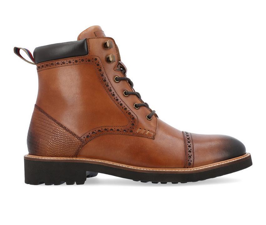 Men's Thomas & Vine Tyrus Cap Toe Dress Boots Product Image