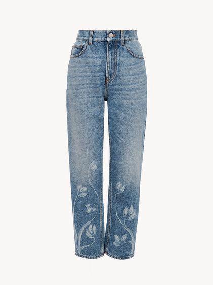 Straight cropped jeans Product Image