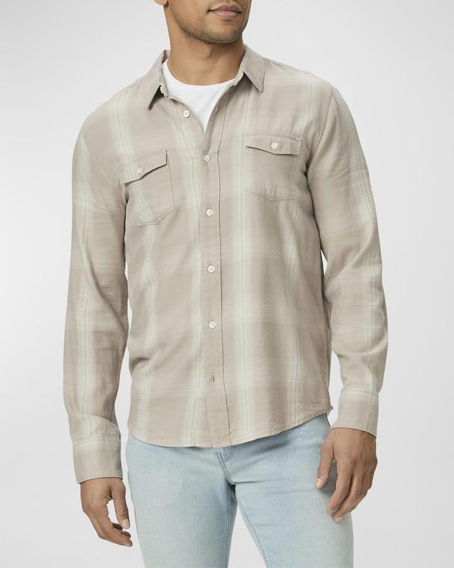 Men's Everett Plaid Sport Shirt Product Image