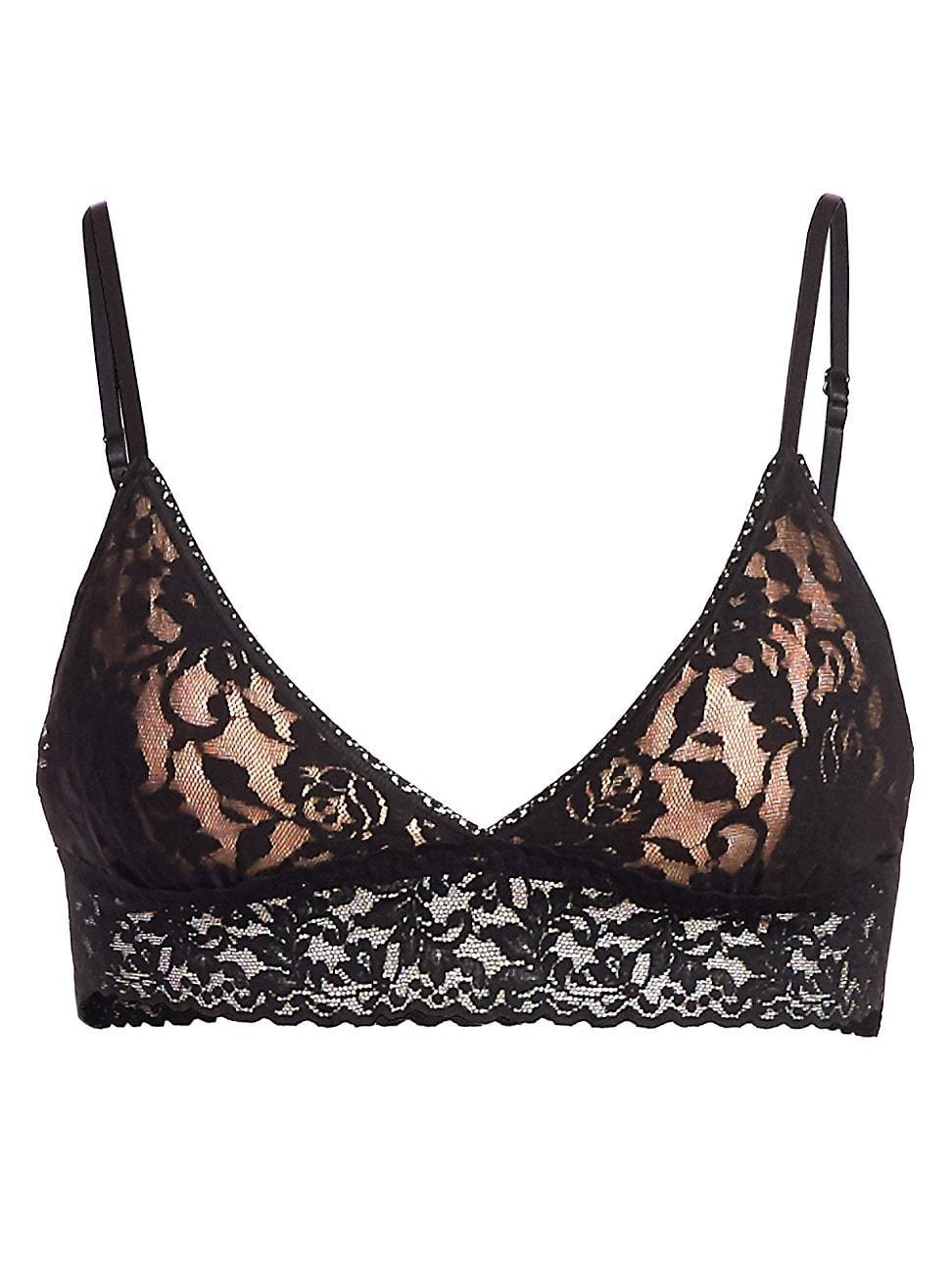 Womens Signature Lace Padded Bralette Product Image