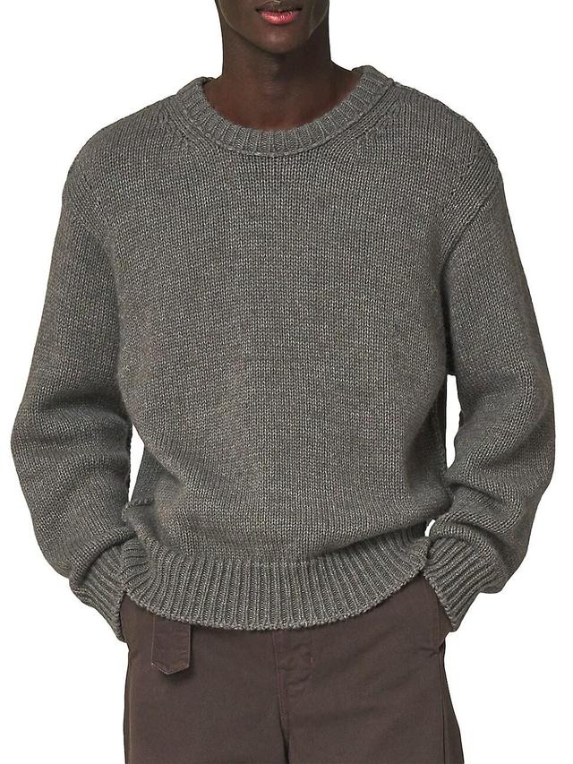 Lemaire Boxy Alpaca & Wool Blend Sweater Product Image